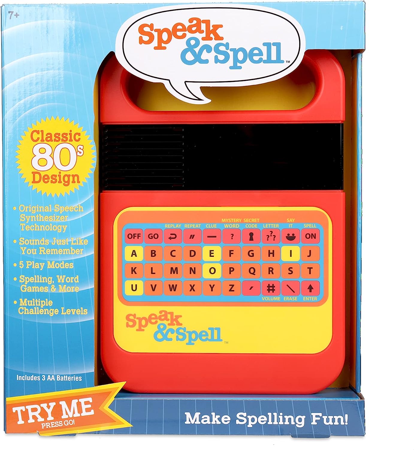 Basic Fun Speak & Spell Electronic Game,7-18 years