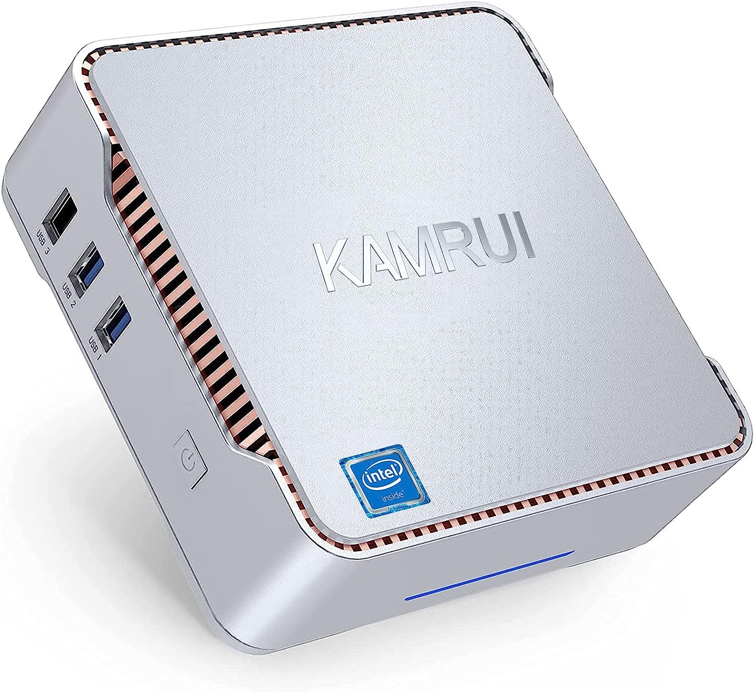 KAMRUI AK2 Plus Mini PC, Intel 12th Gen Alder Lake- N100(up to 3.4GHz) Mini Tower Computer, 16GB DDR4 RAM 500GB SSD Mini Computer Windows 11 Support 4K HD/WiFi 5/BT4.2/Gigabit Ethernet for Home/Office