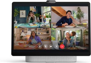 Meta Portal – Smart Video Calling for the Home with 10” Touch Screen Display – White