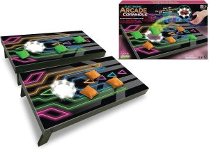 Retro Arcade Electronic: Basketball -Tabletop Game, Electric Scoreboard, Sound Effects, 2 Players, Ages 6+