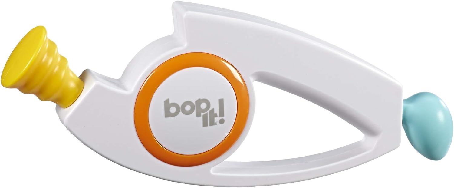 Hasbro Gaming Bop It! Electronic Game for Kids Ages 8 & Up, Brown/a