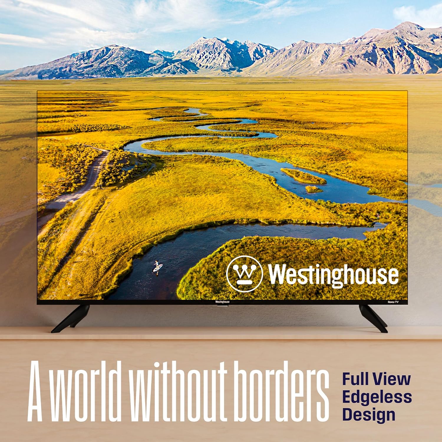 Westinghouse Roku TV - 32 Inch Smart TV, 720P LED HD TV with Wi-Fi Connectivity and Mobile App, Flat Screen TV Compatible with Apple Home Kit, Alexa and Google Assistant