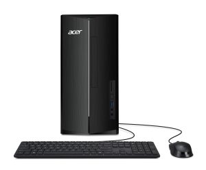 Acer Aspire TC-1780-UA92 Desktop | 13th Gen Intel Core i5-13400 10-Core Processor | 8GB 3200MHz DDR4 | 512GB M.2 2280 PCIe Gen 4 SSD | SD Card Reader | Intel Wi-Fi 6E AX211 | Windows 11 Home,Black