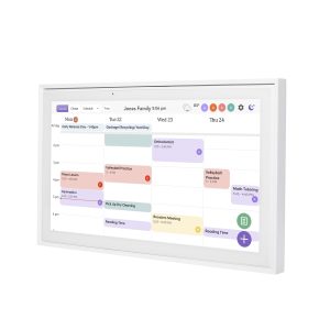 Skylight Calendar: 15 inch Digital Calendar & Chore Chart, Smart Touchscreen Interactive Display for Family Schedules – Wall Mount Included