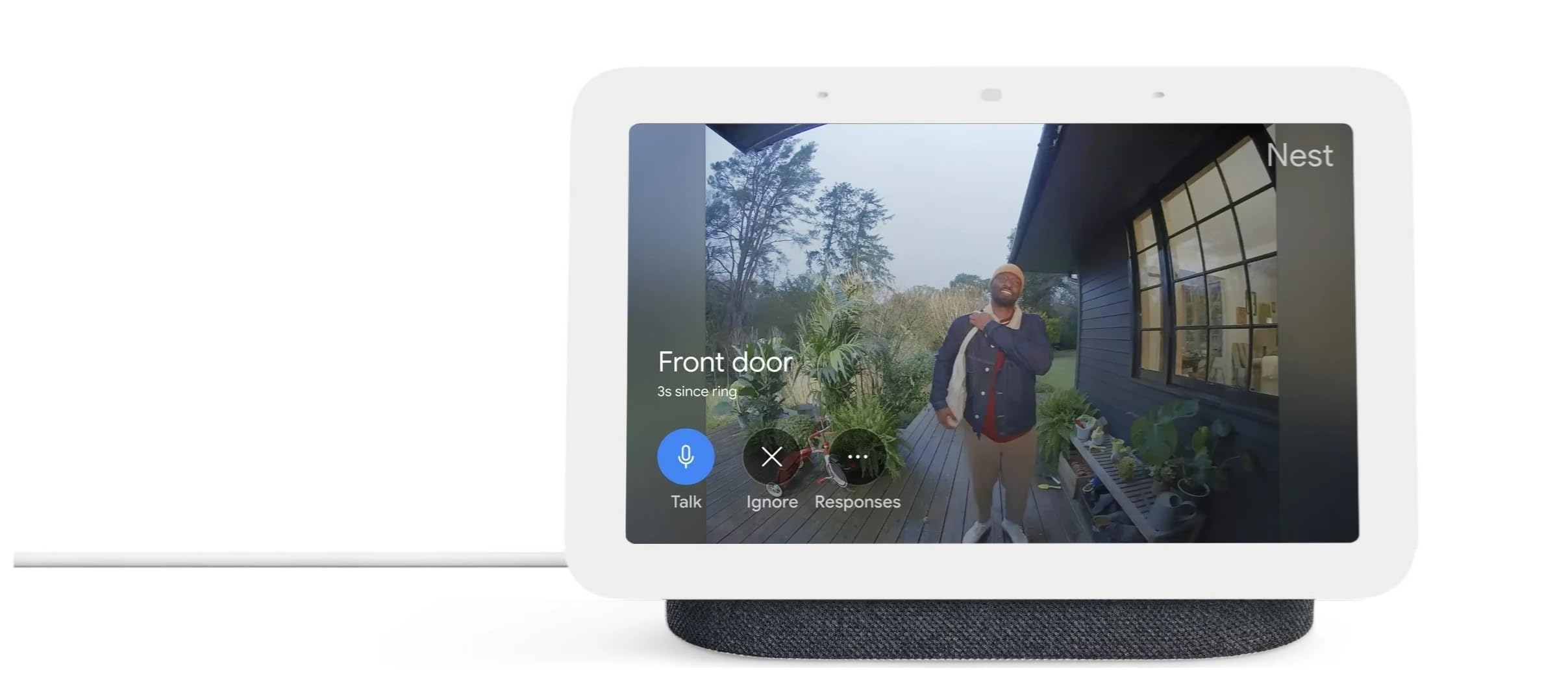 Google Nest Hub 2nd Generation Smart Display with Google Assistant - Chalk