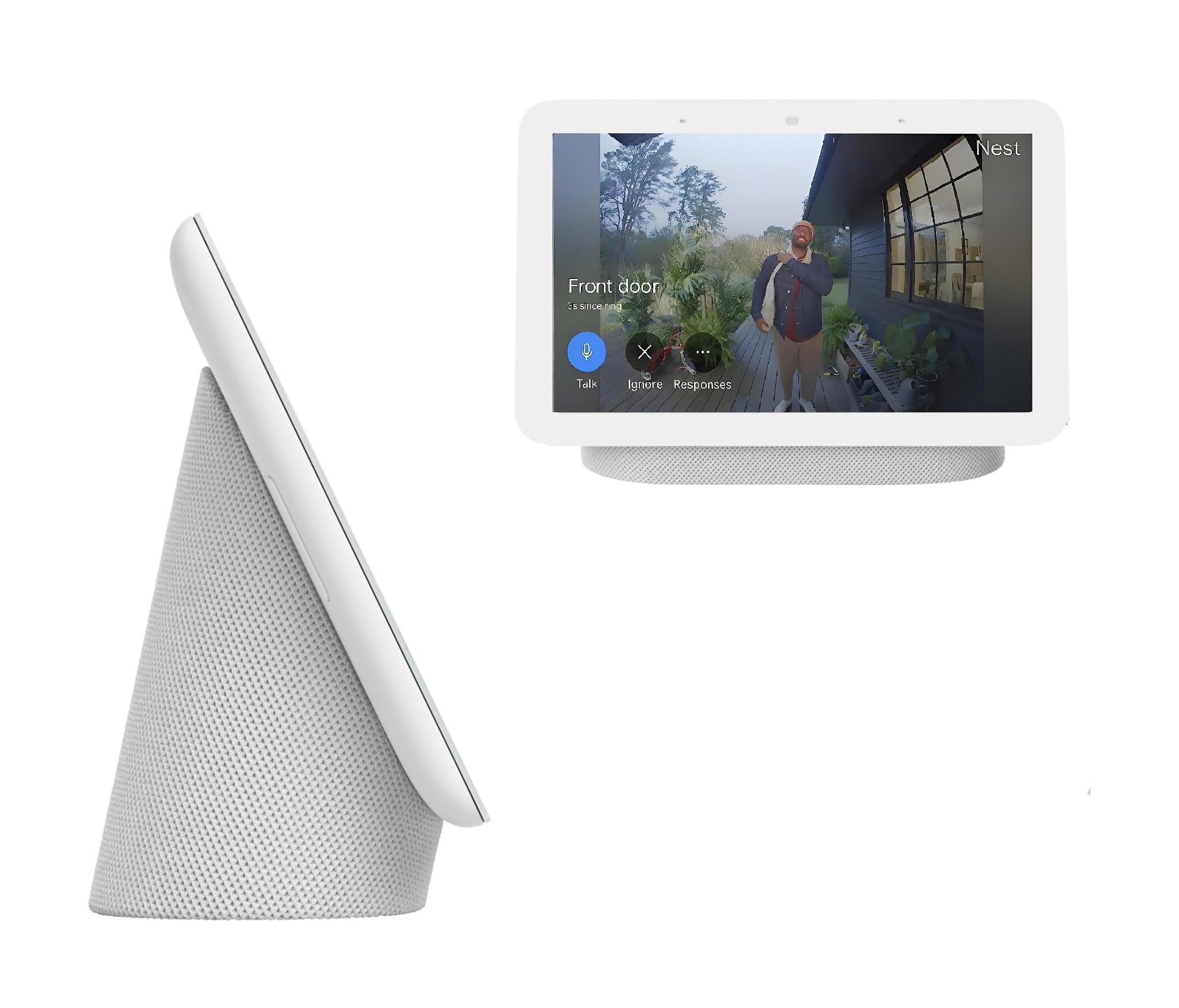 Google Nest Hub 2nd Generation Smart Display with Google Assistant - Chalk