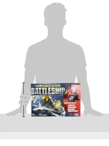 Hasbro Gaming Battleship Electronic Board Game, Strategy Board Games for Kids, Family Games for 1-2 Players, Electronic Battle Games, Ages 8 and Up
