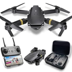 Drones for Adults with Cameras 4K, Drone with Camera 4k 1080 Foldable Drones for kids RC Quadcopter, Altitude Hold, FPV Drone Live Video, One Key Take Off, 3D Flip, Easter Gifts Toys for Girls/Boys, 3 Batteries