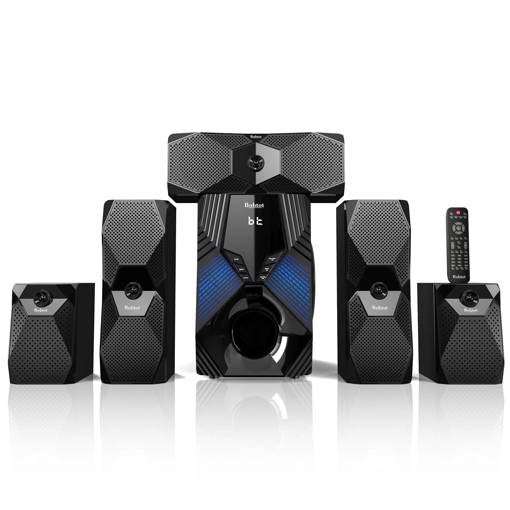 Bobtot Home Theater Systems Surround Sound System for TV - 1000W 8