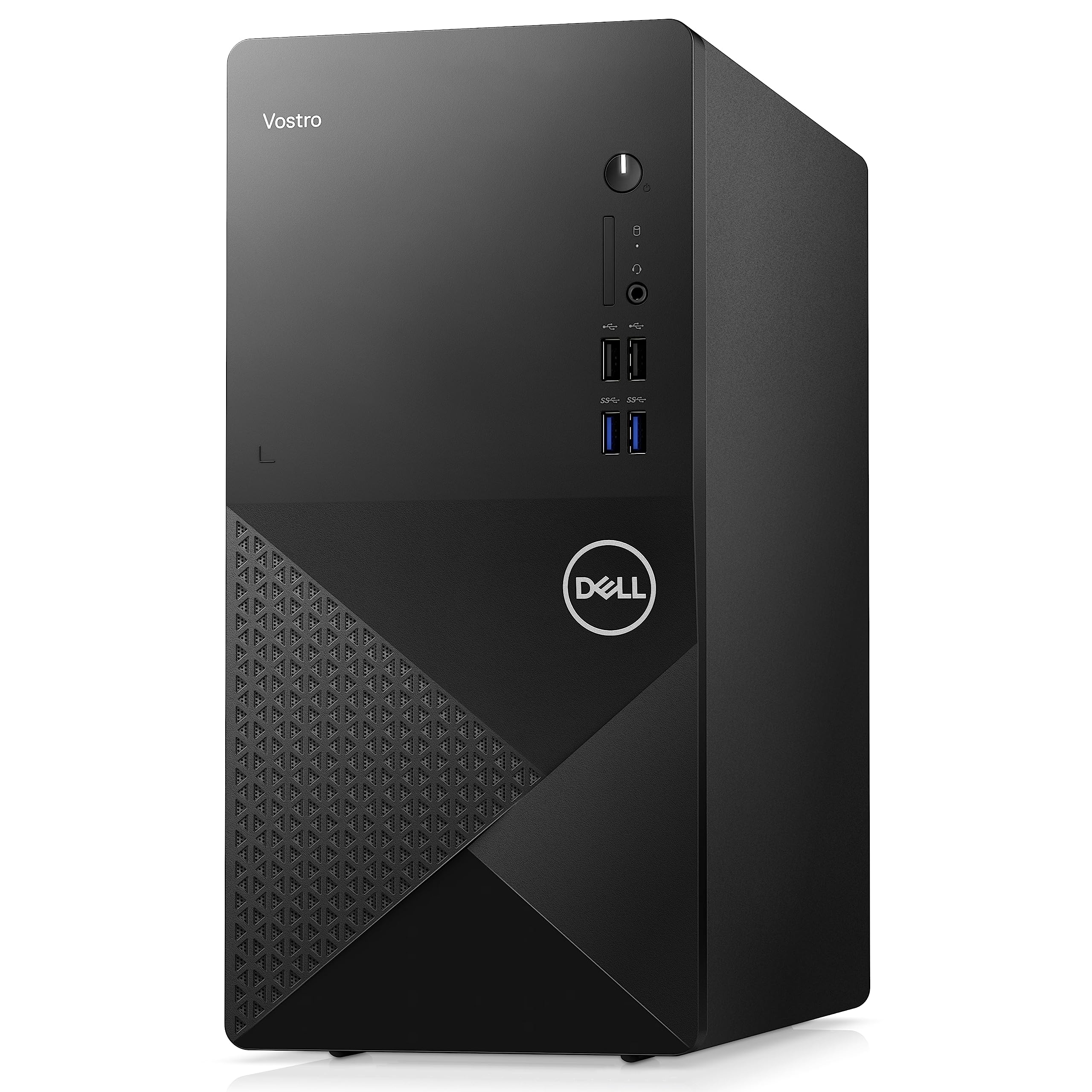 Dell Vostro 3910 Full Size Tower Business Desktop Computer, 12th Gen Intel Core i3-12100 (Beat i5-10600), 16GB DDR4 RAM, 512GB PCIe SSD, WiFi 6, Bluetooth, Keyboard and Mouse, Windows 11 Pro