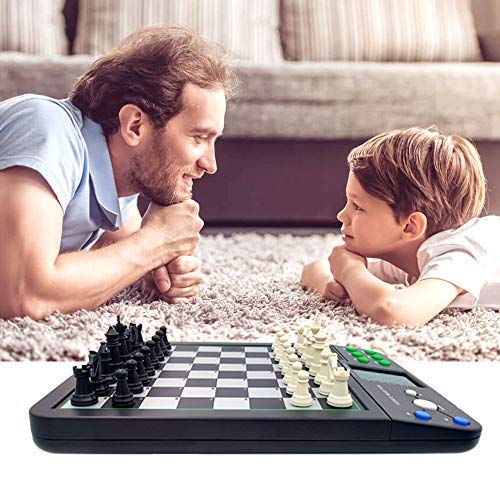 iCore Electronic Chess Set - Teach and Play with The Smart Chess Computer Game Board - Ideal for Beginners and Improving Players