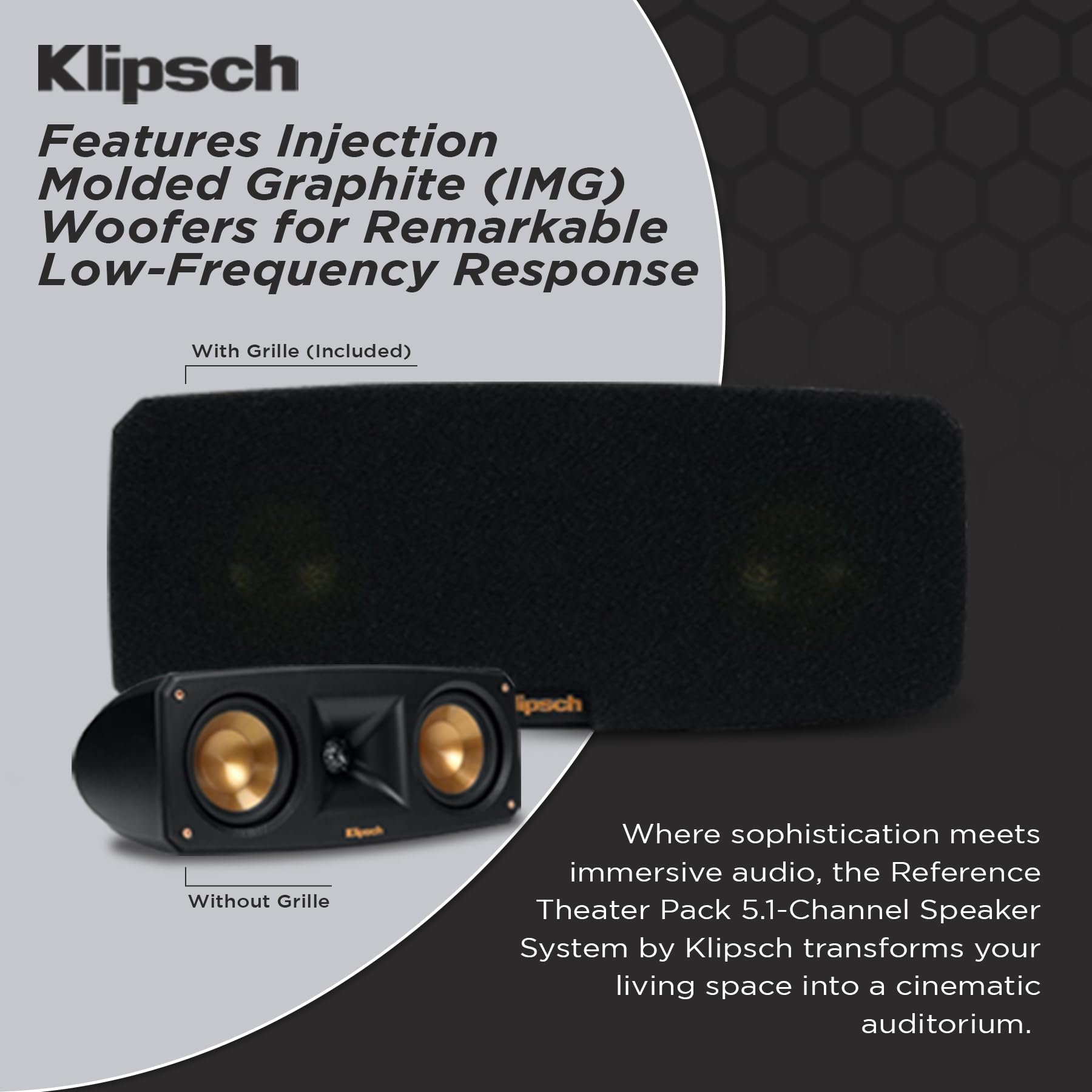 Klipsch Reference Theater Pack 5.1-Channel Speaker System + Onkyo TX-SR3100 80W 5.2-Channel AV Receiver