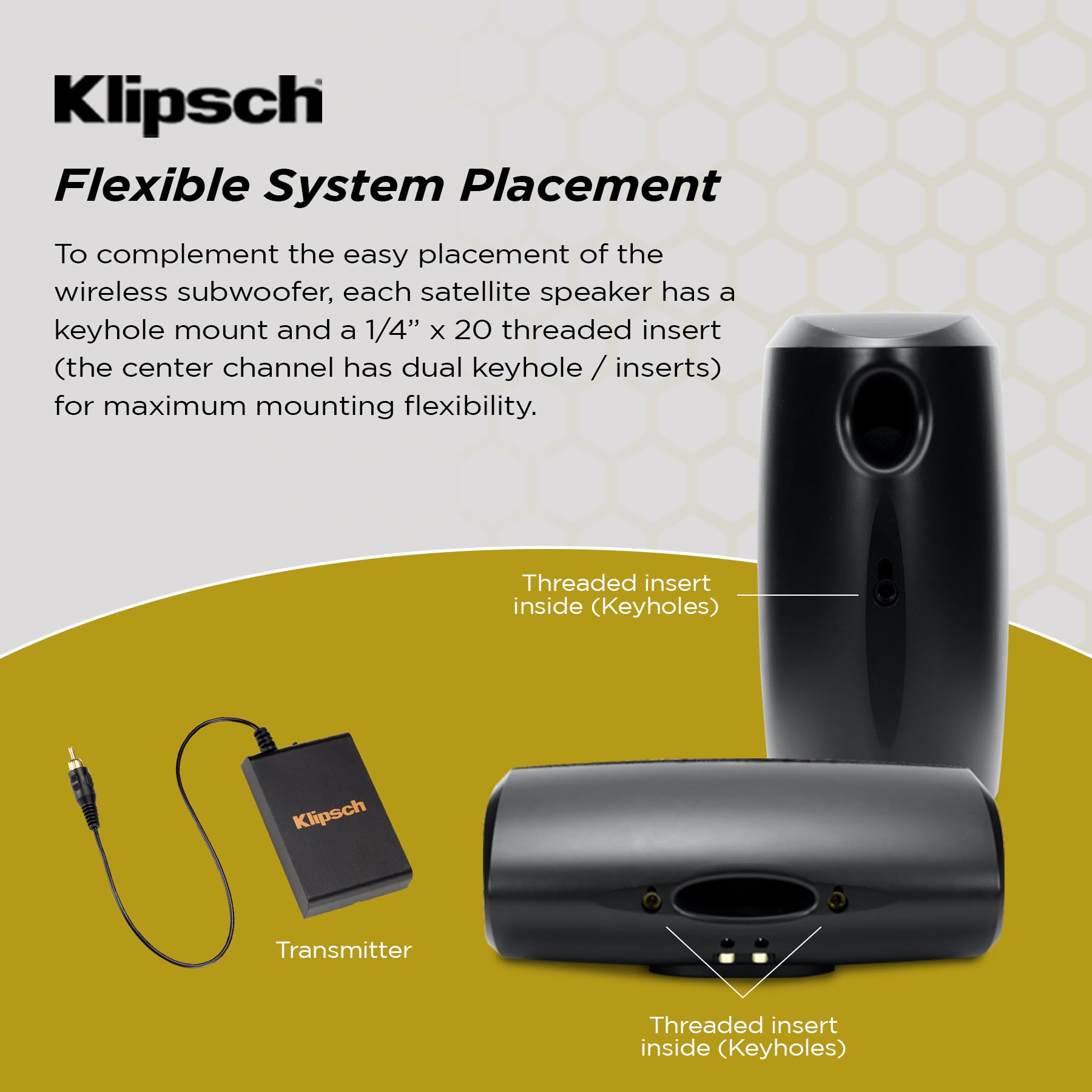 Klipsch Reference Theater Pack 5.1-Channel Speaker System + Onkyo TX-SR3100 80W 5.2-Channel AV Receiver