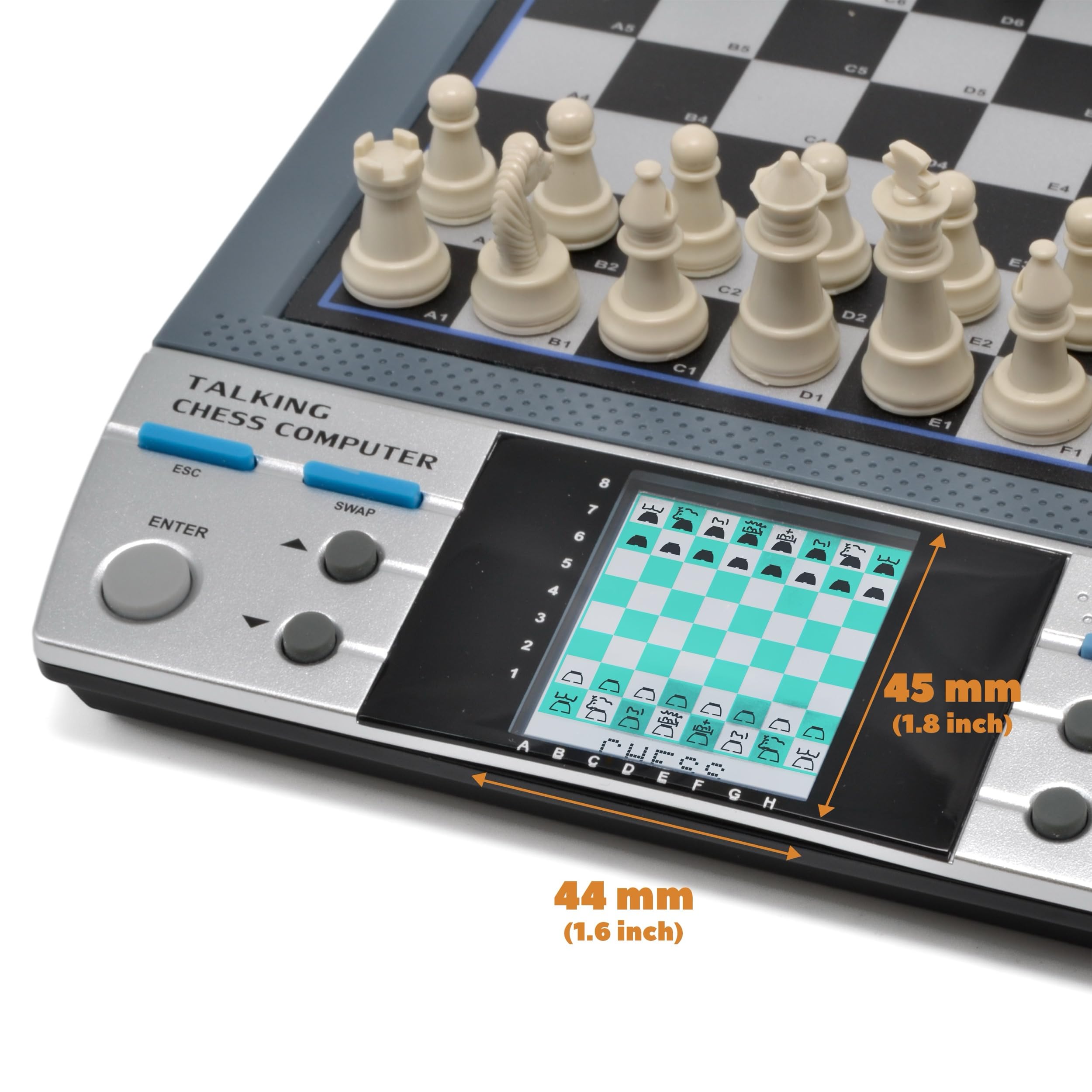 iCore Electronic Chess Set - Talking Chess Computer Set, Board Game, Beginner Chess Sets with Learning Tactics Modes, Computer Chess for Kids & Adults