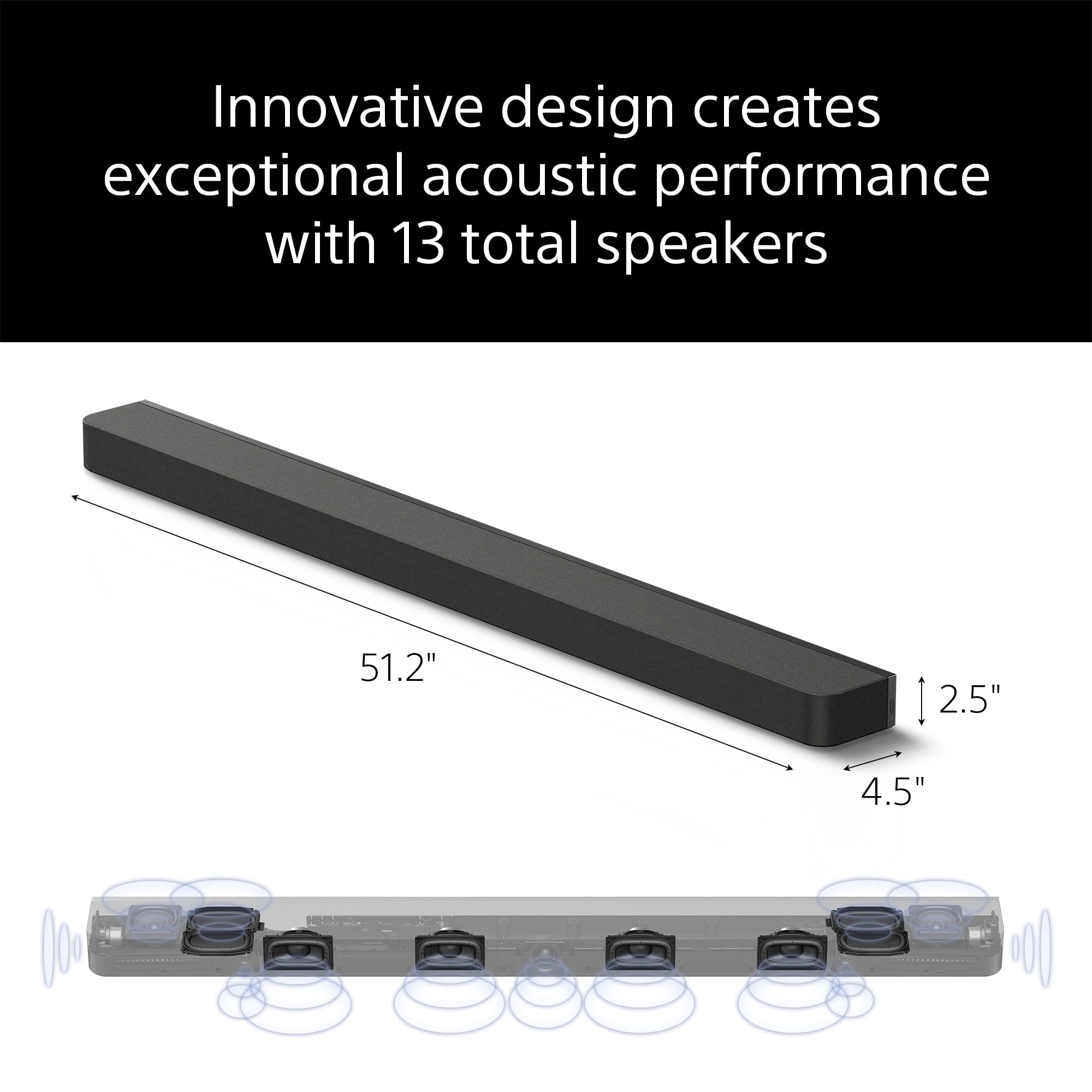 Sony BRAVIA Theater Quad Home Theater System, Surround Sound Systems with 16 Speakers, Supports Dolby Atmos, DTS:X, and IMAX Enhanced, Home Theater Sound System (HT-A9M2)