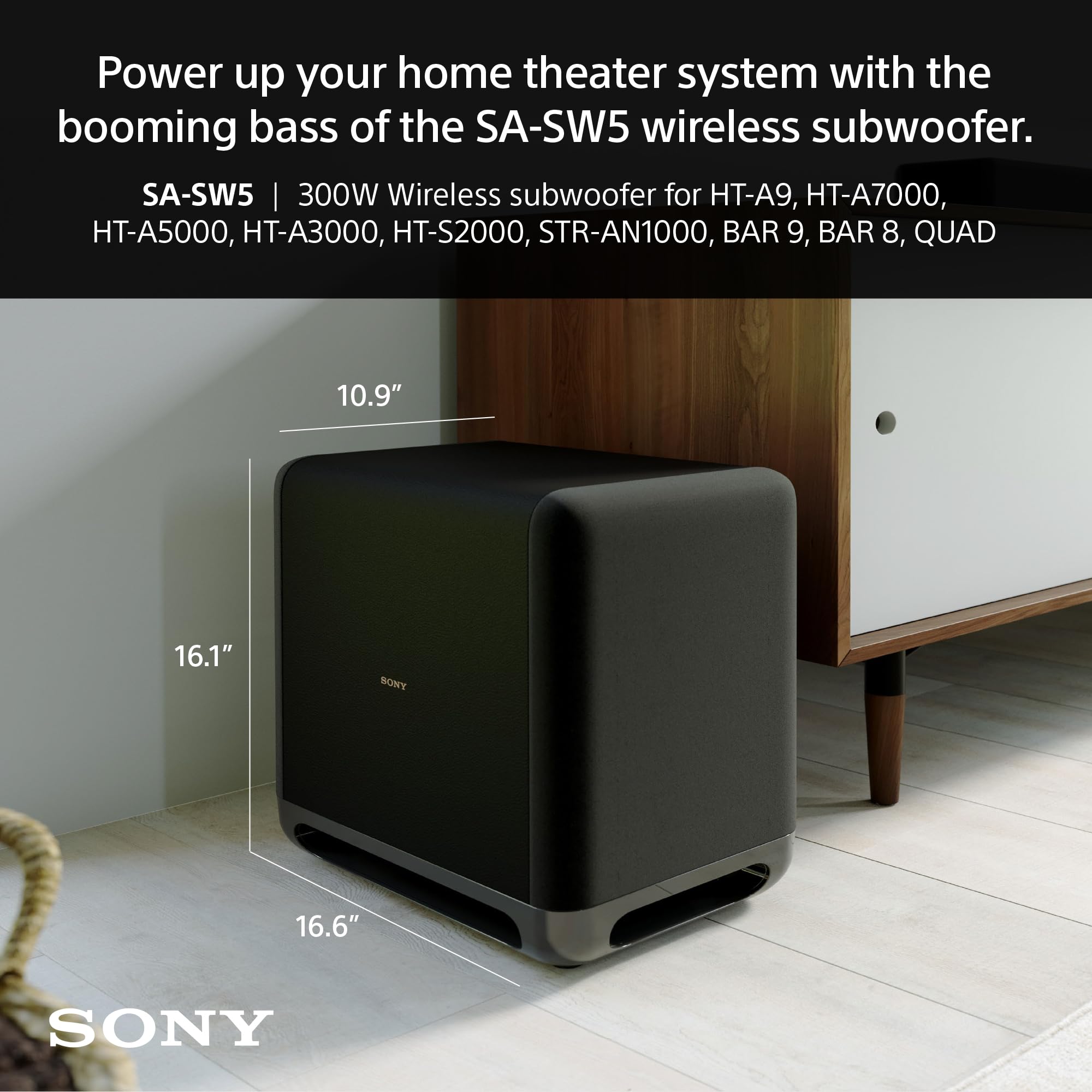 Sony BRAVIA Theater Quad Home Theater System, Surround Sound Systems with 16 Speakers, Supports Dolby Atmos, DTS:X, and IMAX Enhanced, Home Theater Sound System (HT-A9M2)