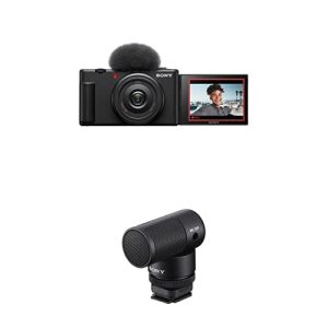 Sony ZV-1F Vlog Camera for Content Creators and Vloggers Black