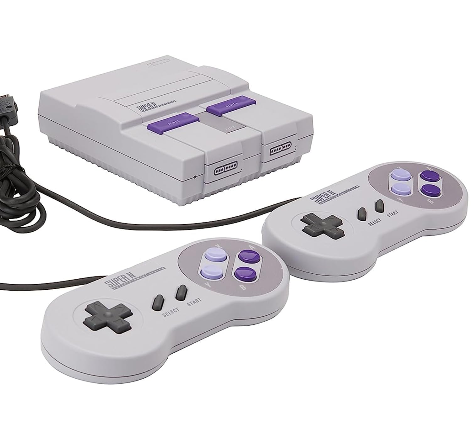 Video Game Console forSpuerNES Classic Edition forSNES Mini System, Pre-Loaded 21 Official forSNES Original Games