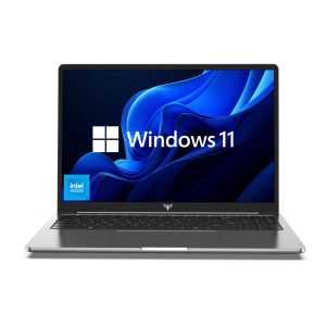 KAIGERR Gaming Laptop, 2024 Laptop Computer with Intel Quad-Core Processor(Up to 3.6GHz), 16GB DDR4 512GB SSD, Windows 11 Laptop, 15.6″ IPS 1080P, Metal Shell, USB3.2, Long Battery Life