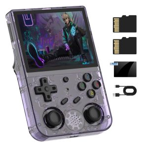 RG353V Retro Video Handheld Game Console 3.5″ IPS Screen Android 11 and Linux System RK3566 64bit Game Player 64G TF Card Built-in 4450 Classic Games Bluetooth 4.2 and 5G WiFi