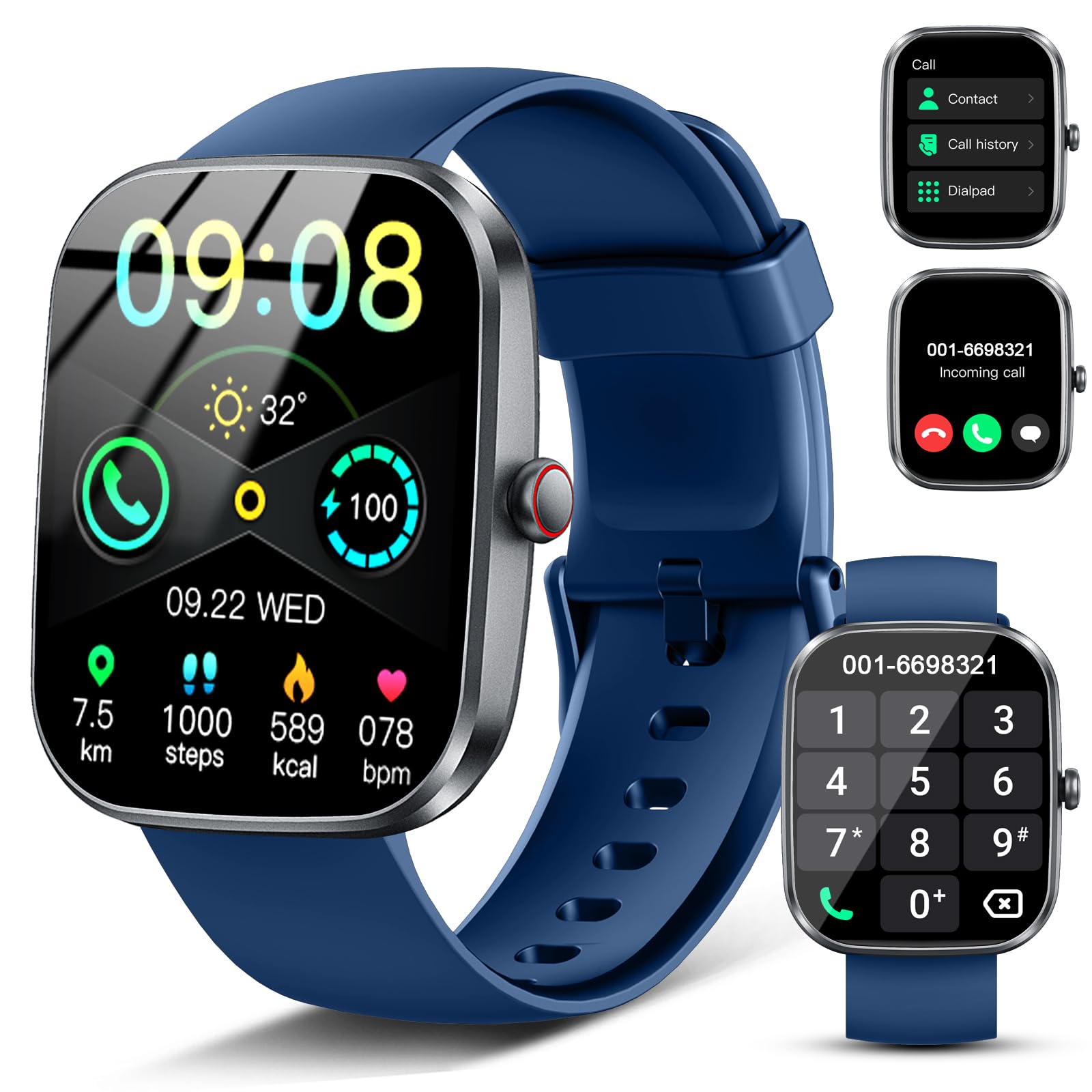 Smart Watch(Answer/Make Call), 1.91